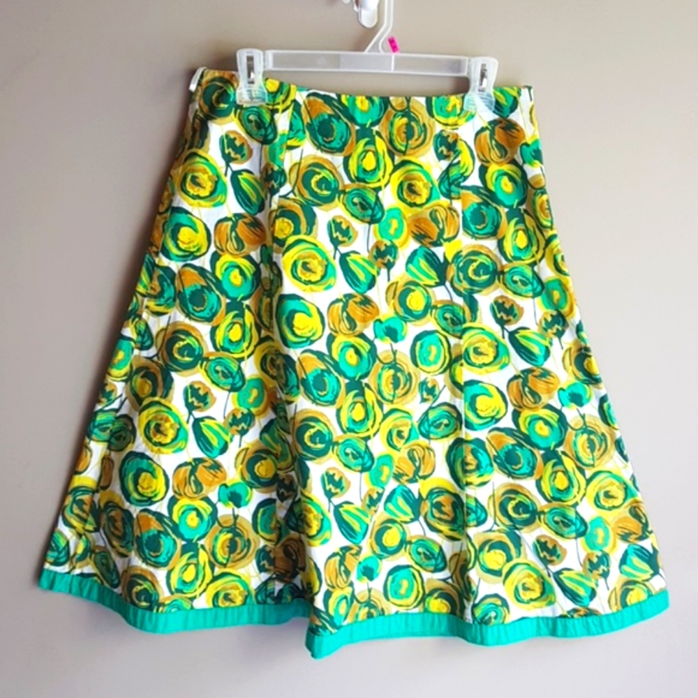 BODEN Cotton A Line Skirt Size 8